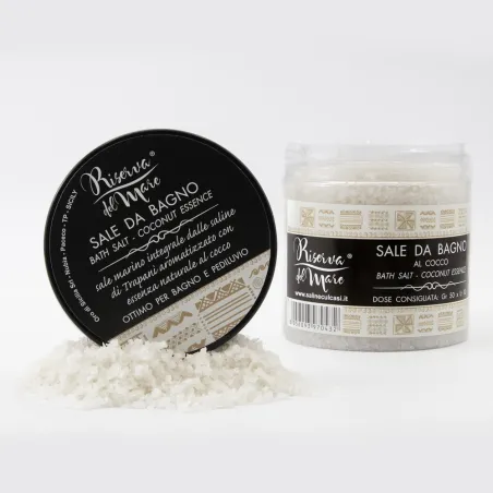 Sale da bagno al Cocco 500g - Saline Culcasi