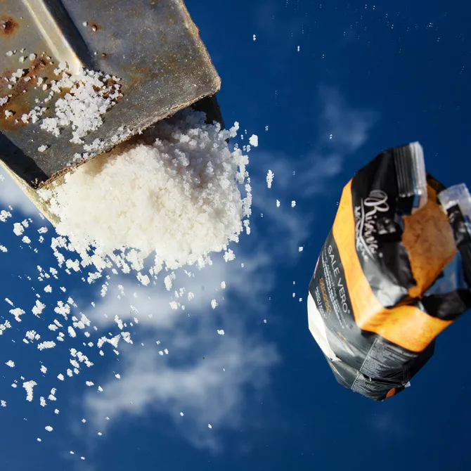 Sale integrale artigianale Presidio Slow Food macina grossa 1kg - Saline Culcasi