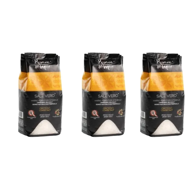 Artisan wholemeal salt Slow Food Presidium coarsely ground 1kg - Saline Culcasi