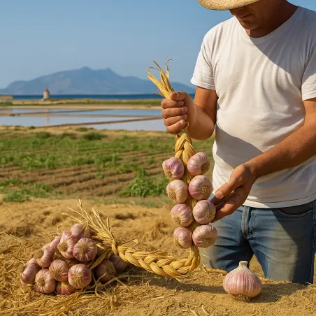 Fior di Sale all’Aglio Rosso di Nubia | Saline Culcasi