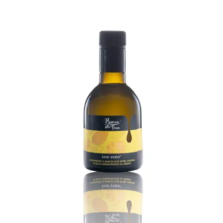 Lemon-Infused Extra Virgin Olive Oil - 250ml - Saline Culcasi