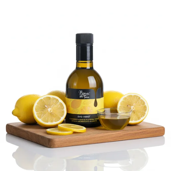 Olio EVO al Limone 250 ml – Sicilia | Saline Culcasi