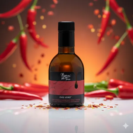 Chili-Infused EVOO 250 ml – Sicily | Saline Culcasi