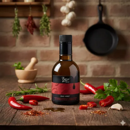 Olio EVO al peperoncino 250 ml – Sicilia | Saline Culcasi