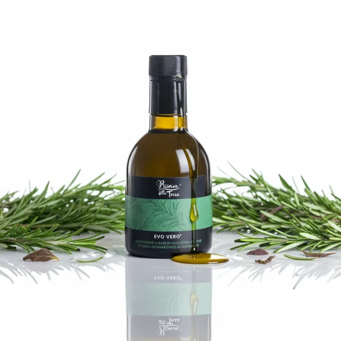 Olio EVO al rosmarino 250 ml – Sicilia | Saline Culcasi