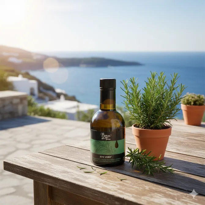 Olio EVO al rosmarino 250 ml – Sicilia | Saline Culcasi