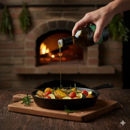 Rosemary-Infused EVOO 250 ml – Sicily | Saline Culcasi