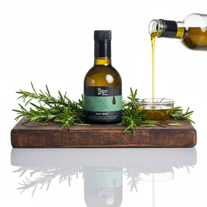 Olio EVO al rosmarino 250 ml – Sicilia | Saline Culcasi