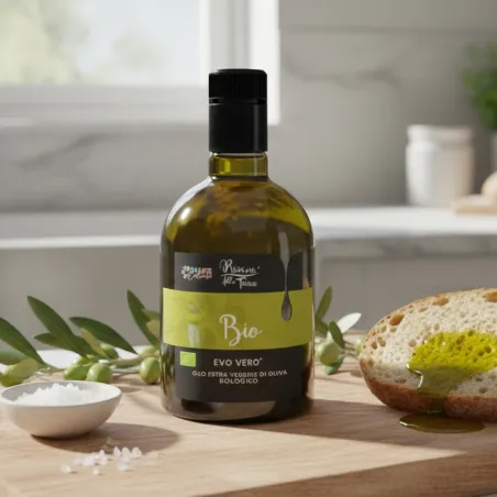 Olio EVO Biologico “Riserva della Terra” – 500 ml | Olio Extravergine di Oliva Siciliano BIO