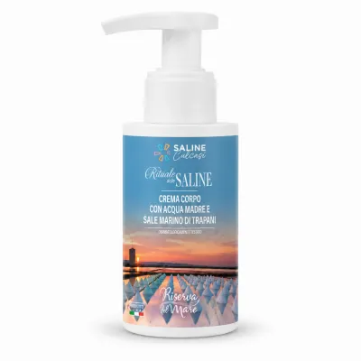 Crema Corpo con Acqua Madre e Sale Marino di Trapani – 200 ml