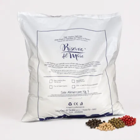 Four Pepper Fleur de Sel 5 kg | Saline Culcasi