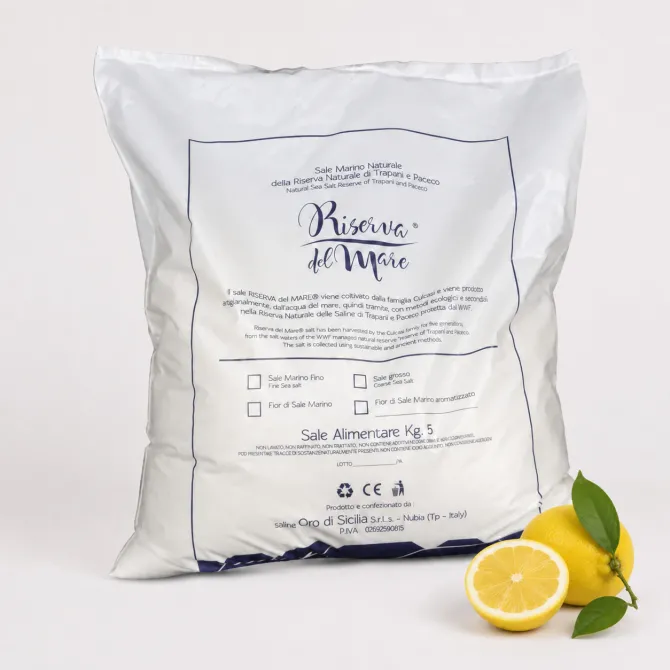 Lemon Fleur de Sel 5 kg | Saline Culcasi