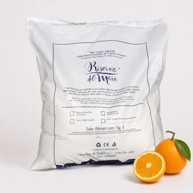 Orange Fleur de Sel 5 kg | Saline Culcasi