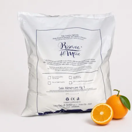 Fior di Sale all’Arancia 5 kg | Saline Culcasi