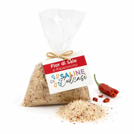 Fior di Sale al Peperoncino 200g | Saline Culcasi