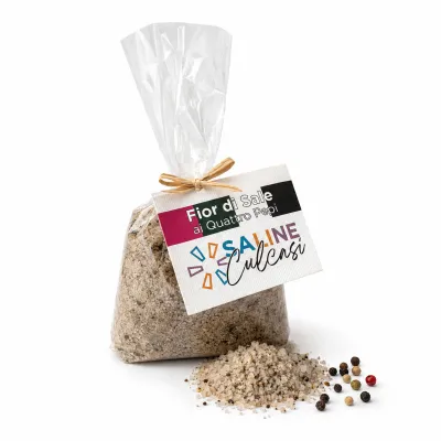 Fior di Sale ai Quattro Pepi 200g | Saline Culcasi