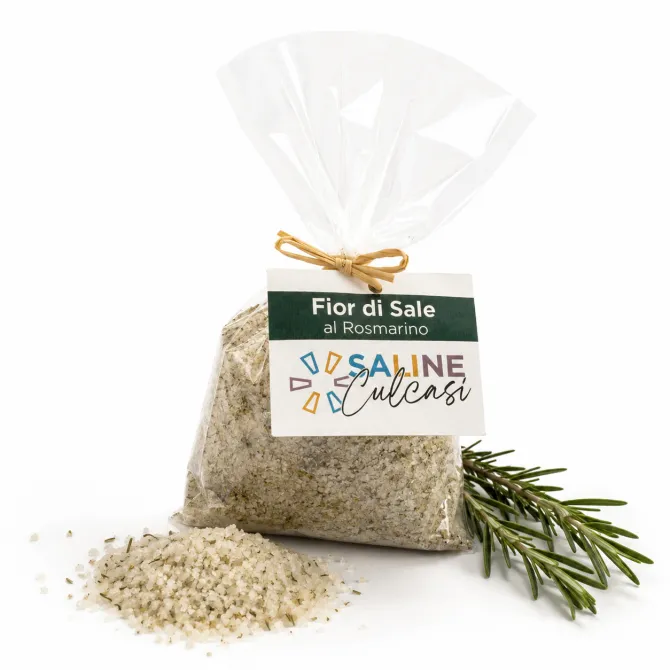 Rosemary Fleur de Sel 200g | Saline Culcasi
