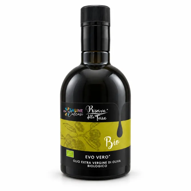 Organic EVO Oil “Riserva della Terra” 500ml | Bold Sicilian Olive Oil