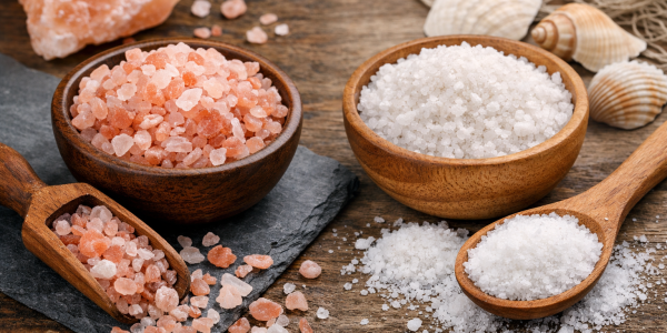 Sale rosa dell’Himalaya: differenze e confronto con il sale marino integrale